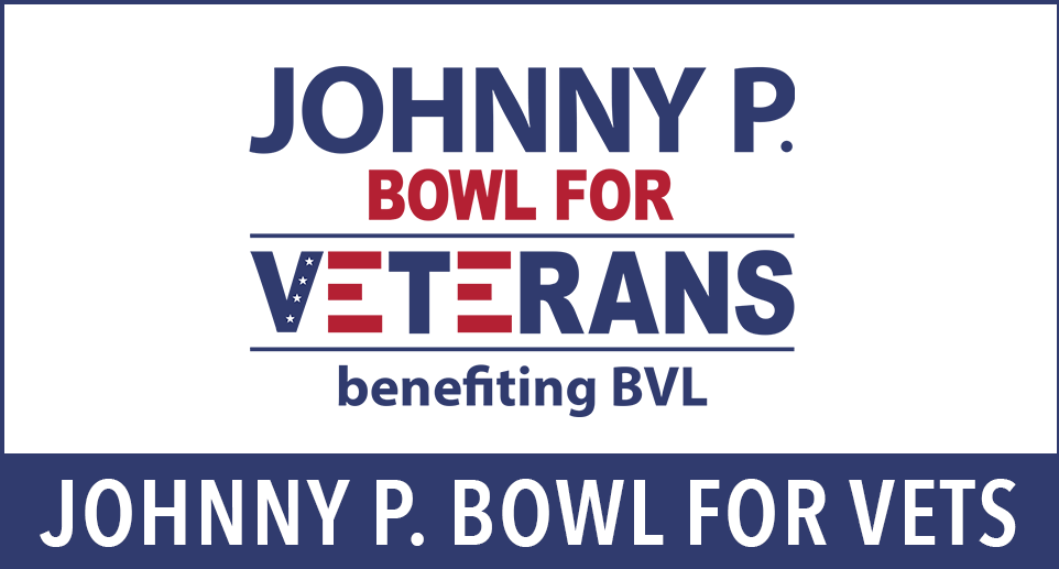 BVL Johnny P. Bowl for Veterans League flier